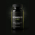 Vitamin D3 + K2, 3000IU + 100ug MK-7, 90 capsules