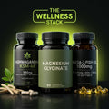 The Wellness Stack — Ashwagandha KSM-66, Magnesium Bisglycinate and Omega-3 bundle