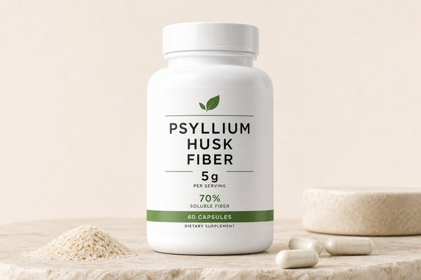 Psyllium Husk Fibre Capsules