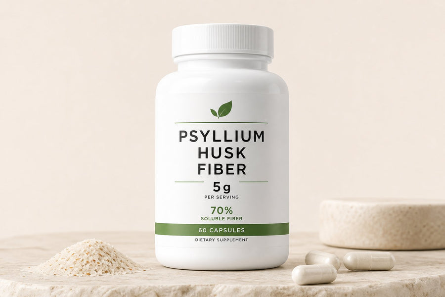 Psyllium Husk Fibre Capsules
